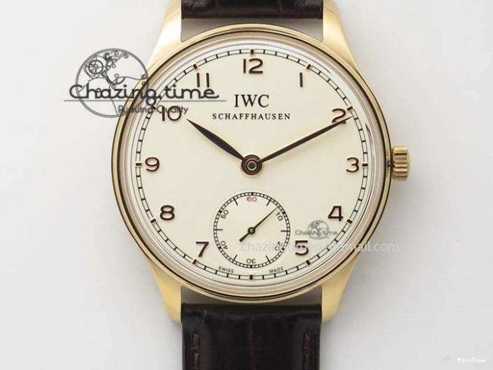 MIROTIME 1227 ZeroBulk Portuguese IW5444 SS Blue Dial On Blue Leather Strap A 7255